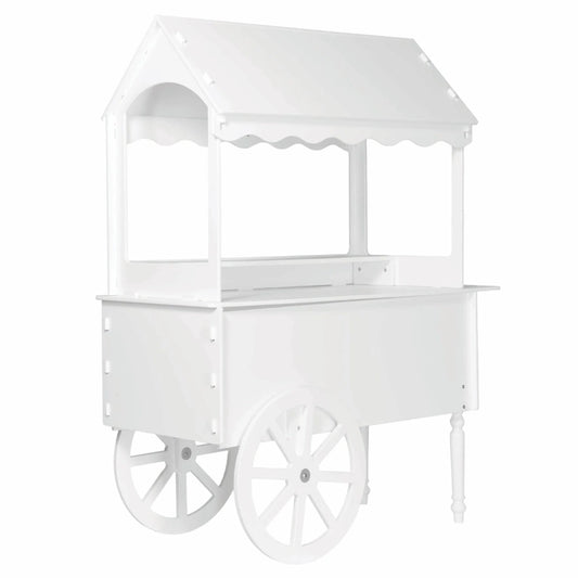 Candy Cart For Party, Candy Cart Display Stand With Wheels For Party, Dessert Cart, Decorated Wood Candy Cart With Wheels For Birthdays Wedding