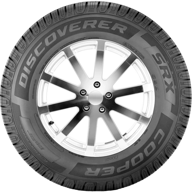Pair Of 2, Two Cooper Discoverer SRX 235/60R18 107V XL A/S All Season Tire Fits, 2017-19 Honda CR-V EX-L, 2011-17 Honda Odyssey Touring Elite