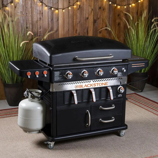 Blackstone 4 Burner And Air Fryer Combo 36 In