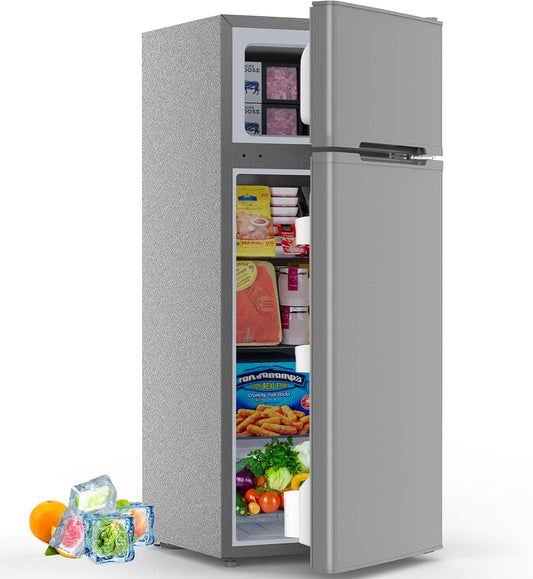 4.5 Cu. Ft. Mini Fridge With Freezer 2 Door Compact Refrigerator Small Fridge