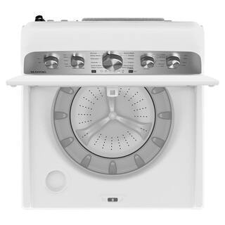 Maytag 4.8 Cu. Ft. Top Load Washer With Extra Power Boost, White, MVW5430MW