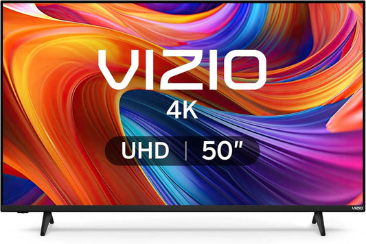 Vizio 50 4K HDR Smart TV, Dolby Vision HDR/HDR10 Plus, WiFi 6 C, Refurbished