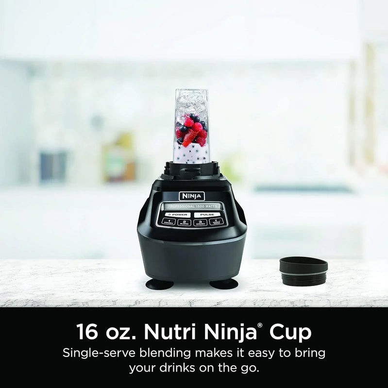 Ninja Mega Kitchen System 1500 Watt 72 Ounce Full Size Blender And 8 Cup Food Processor
