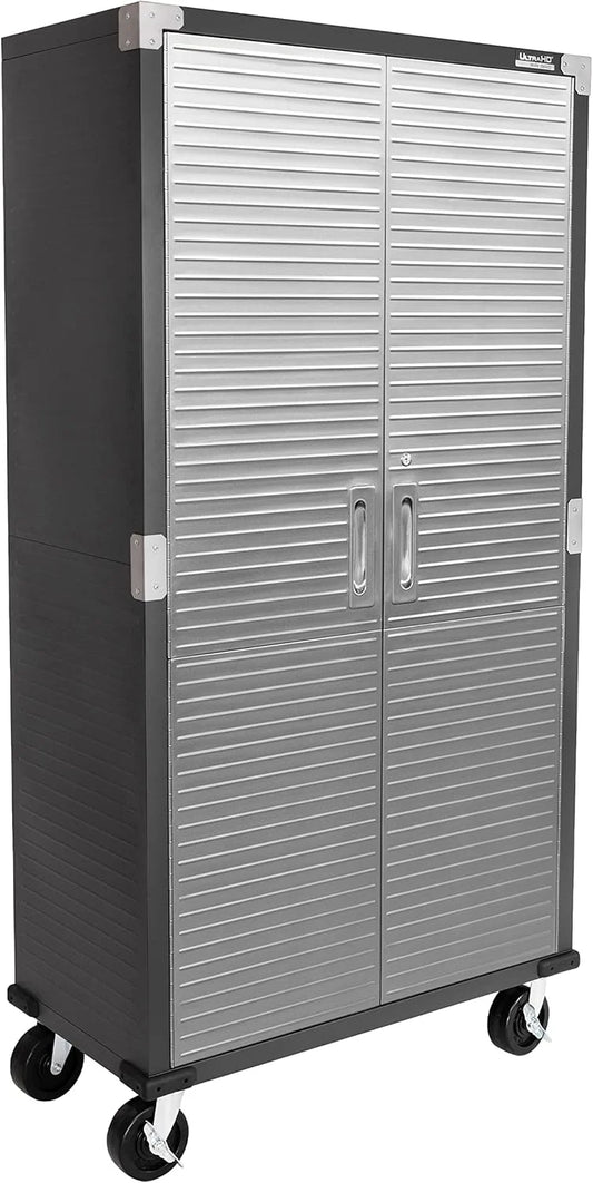 Seville Classics UltraHD Steel Storage Cabinet, 36 In.W x 18 In.D x 72 In.H